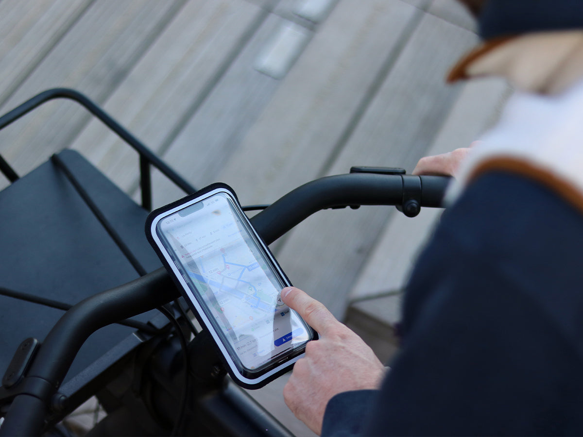 Supporto per telefono per bici