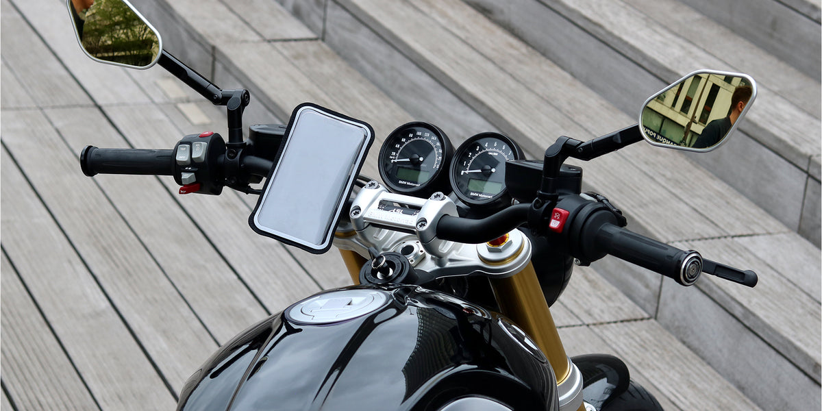 Portatelefono per bici e moto con custodia magnetica staccabile